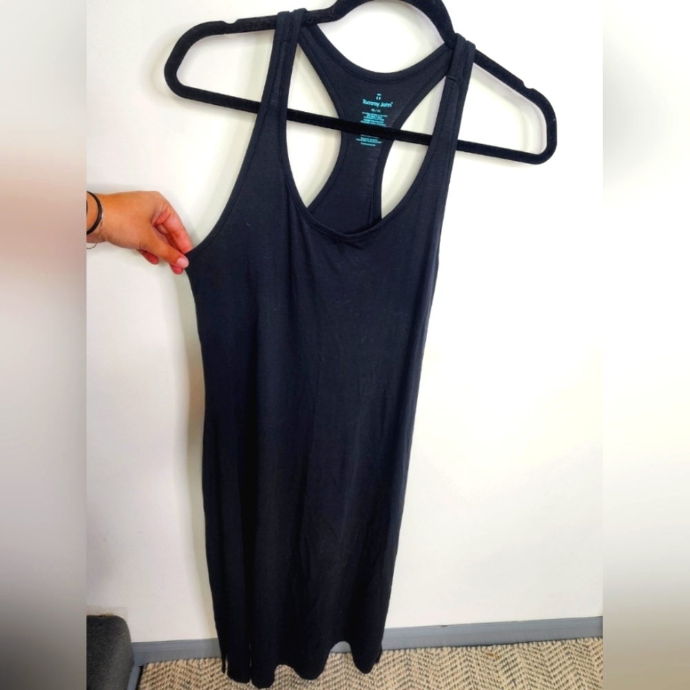 Second Skin Racerback Dress, Medium, Tommy John